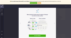 Desktop Screenshot of jakdojade.pl